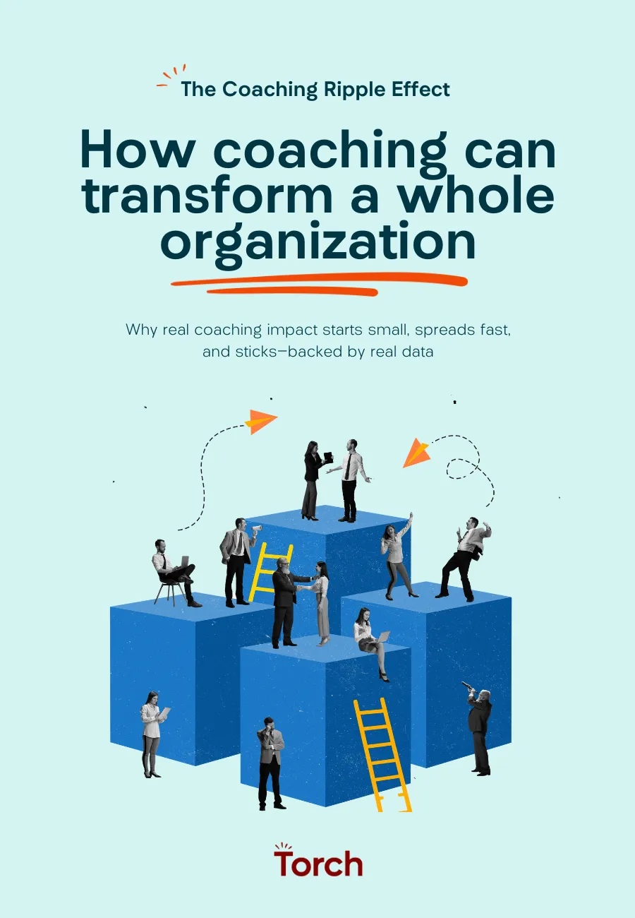 The coaching ripple effect guide artwork