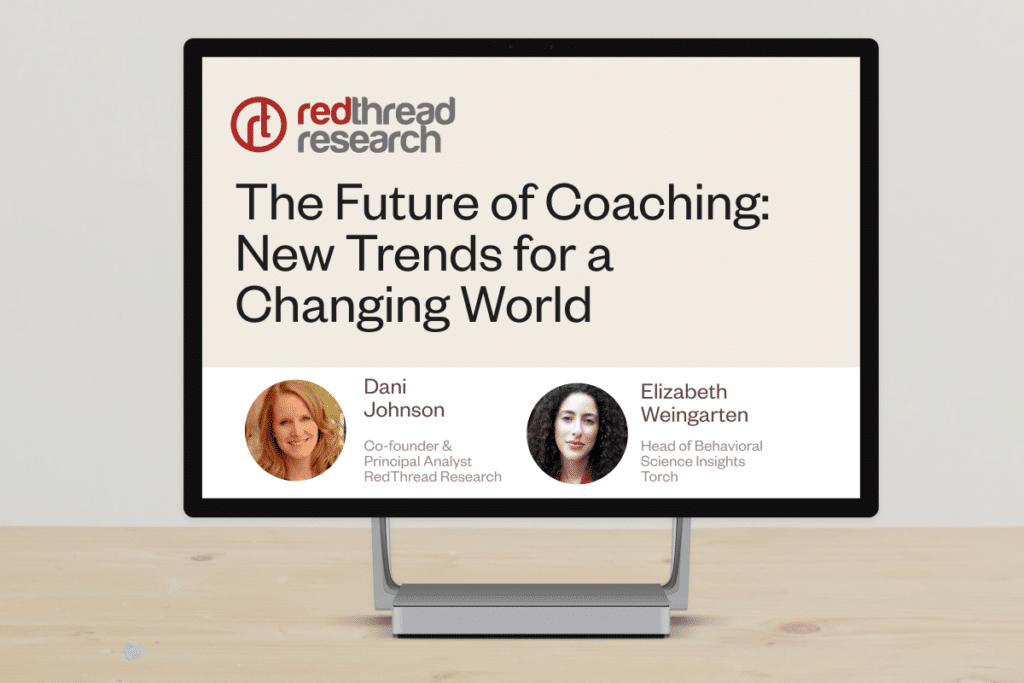 The Future of Coaching: New Trends for a Changing World On-demand Webinar